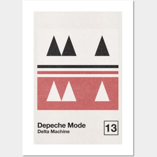 Delta Machine / Minimal Style Graphic Poster Artwork Posters and Art